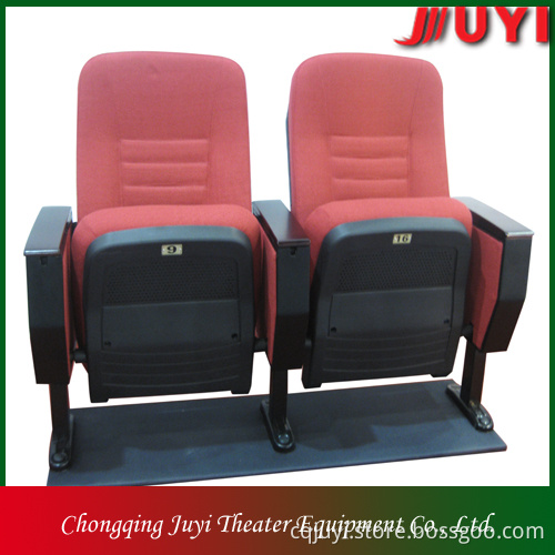 JY-612 China pirce conference chair with write pad folding wooden writing table chair